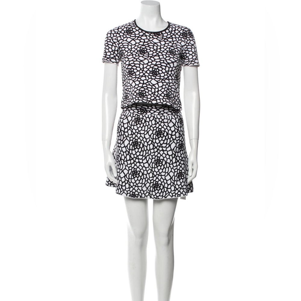 A.L.C. Black and White Skirt Set